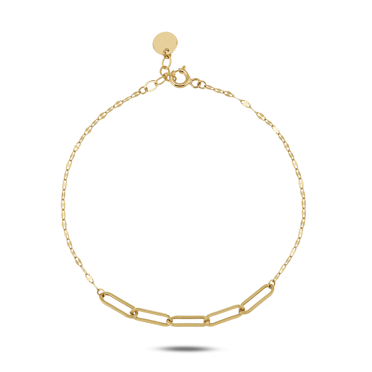 Ataç Gold Minimal Bileklik