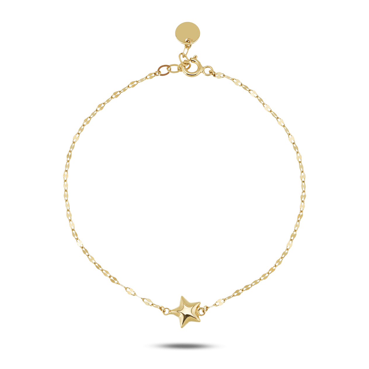 Star Gold Minimal Bileklik