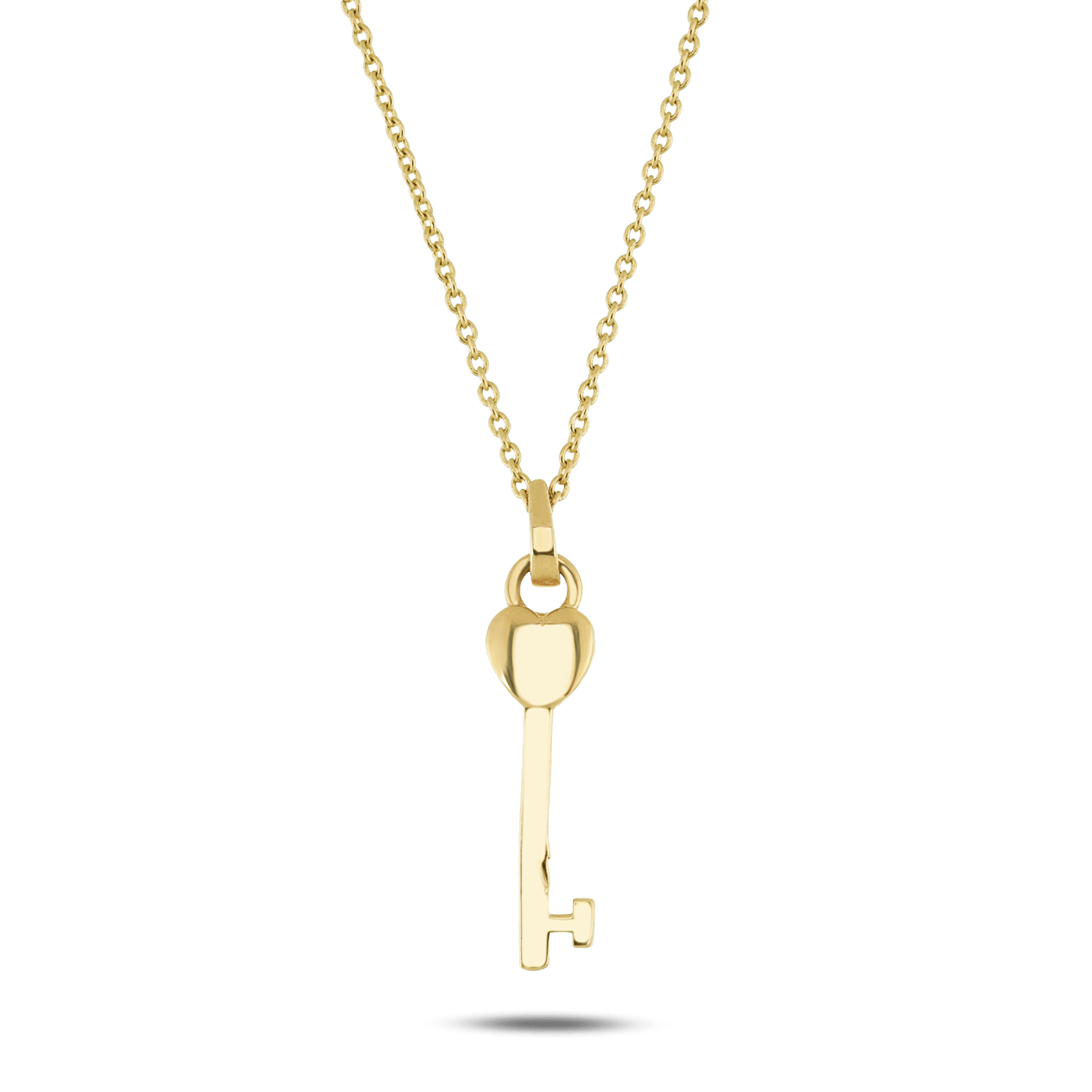 Key Gold Zincir Kolye