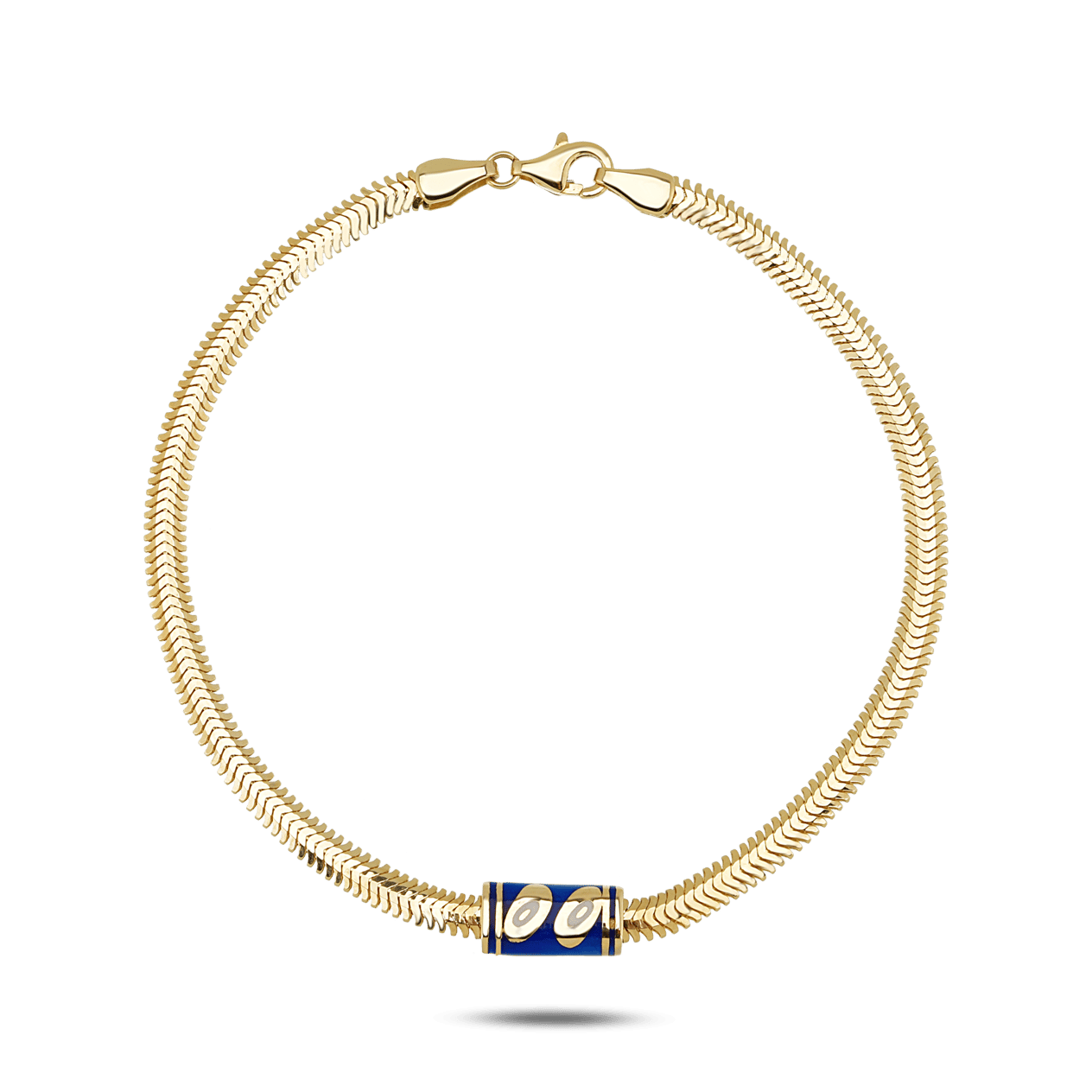 Blue İtalyan Minimal Bileklik