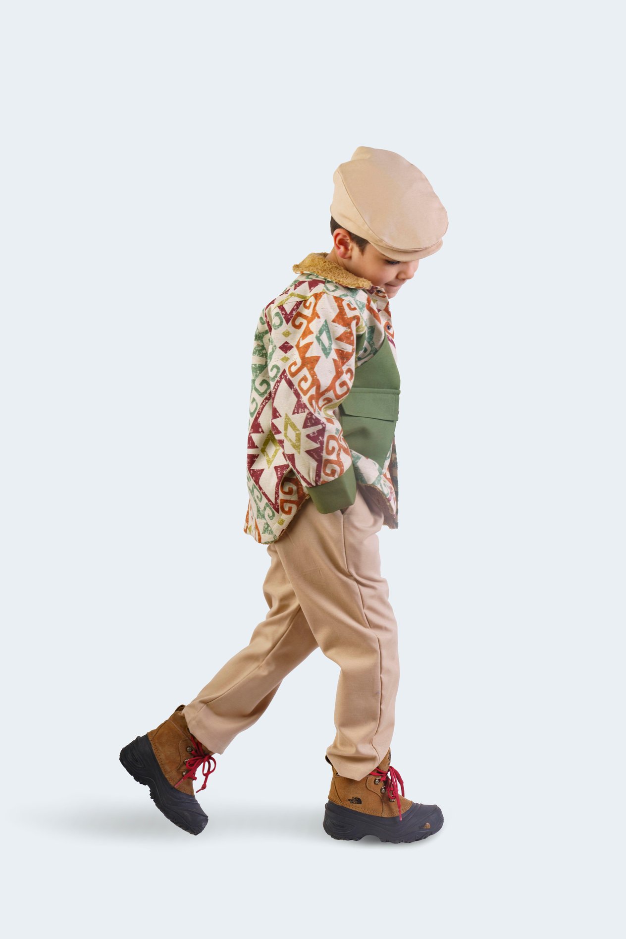 Bej Gabardin Pantolon