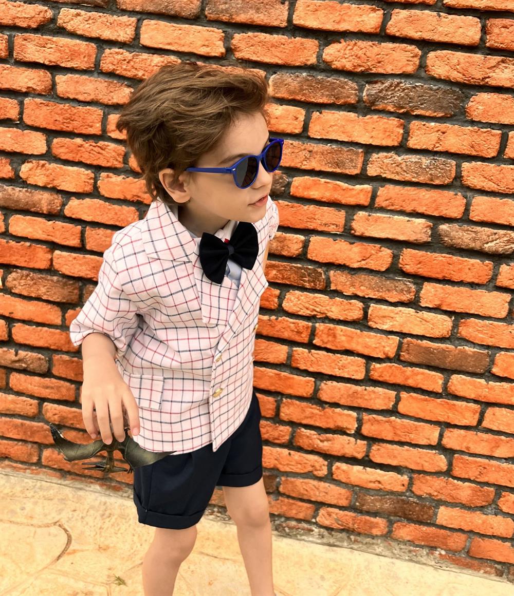 Beyaz Keten Blazer Ceket