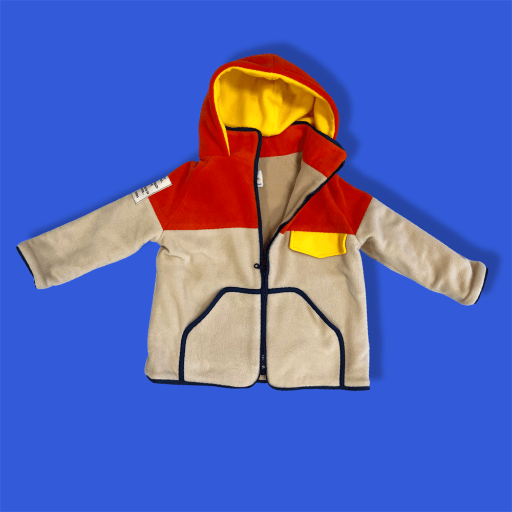Çift Kat Polar Sweat Ceket