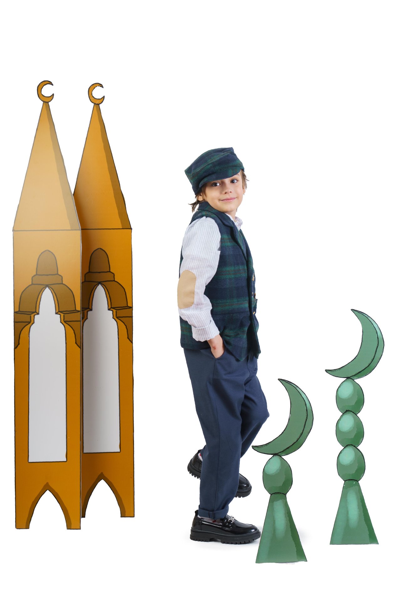Hakim Yaka Yama Detaylı Poplin Gömlek