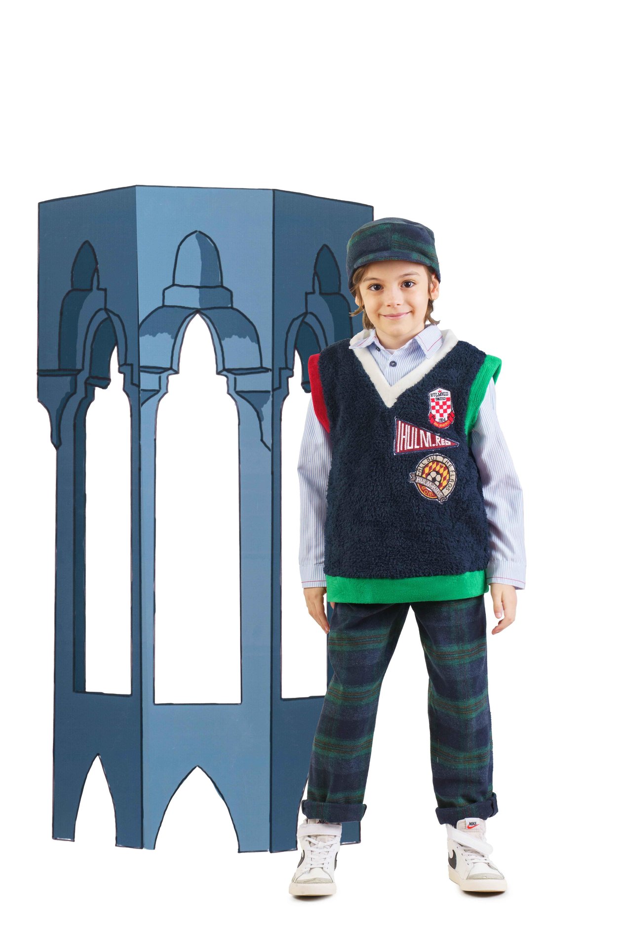 Kaşe Ekose Pantolon