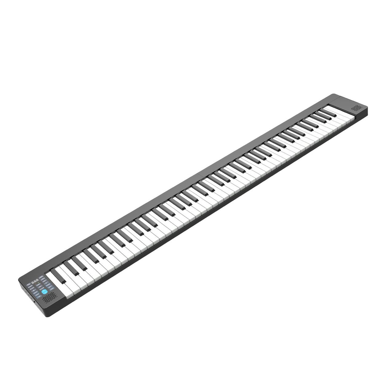 jWIN JDP-8800 Katlanabilir Bluetooth + Şarjlı Piyano - Siyah