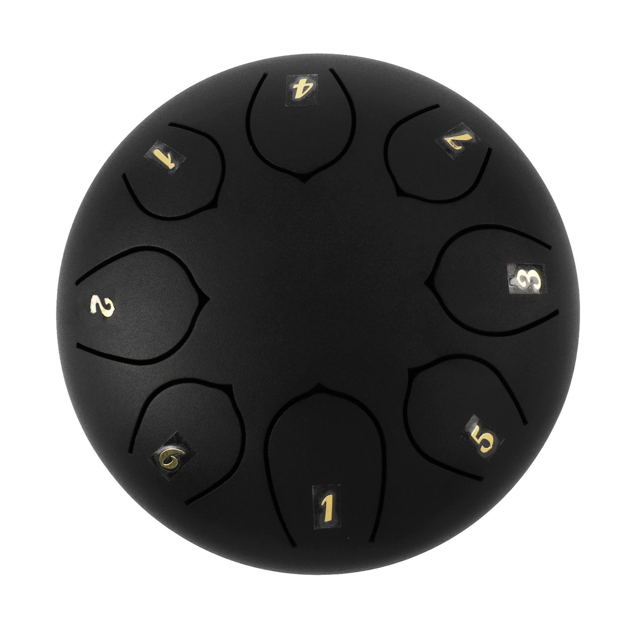 Jwin JTN-68 6 Inç 8 Ses Ton Çelik Handpan Tongue Davulu - Siyah