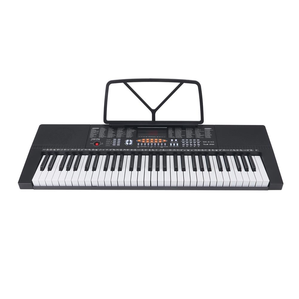 jWIN MK-6143 61 Tuşlu Elektronik Org (Mikrofon ve Adaptör Hediye)
