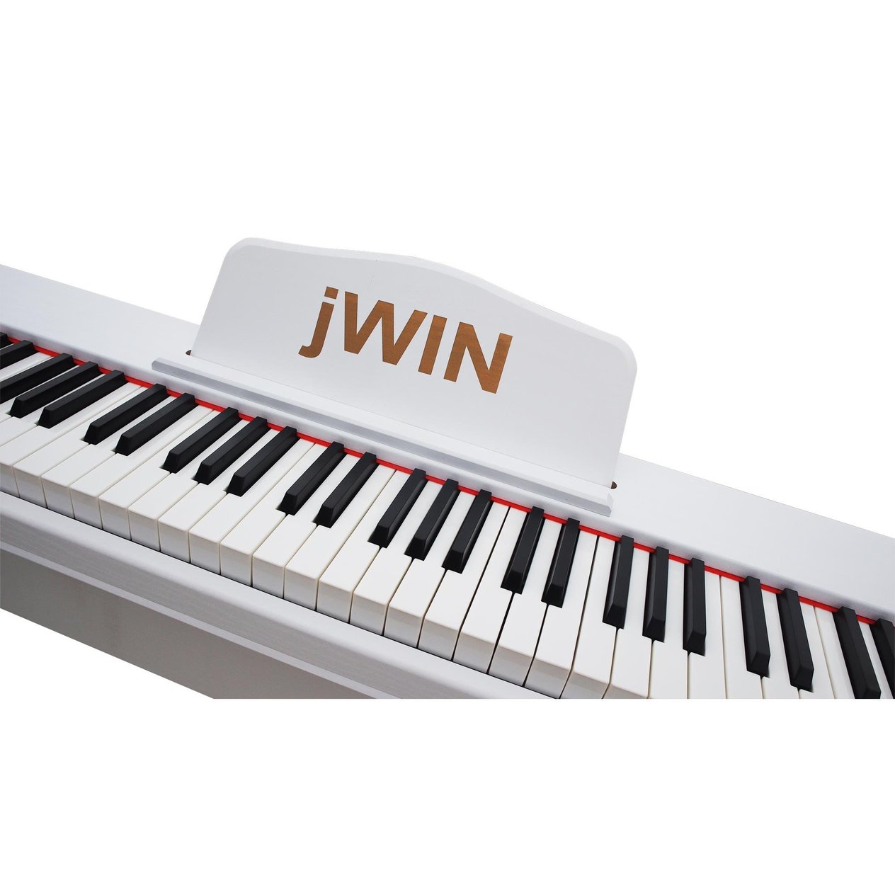 jWIN SDP-88 Tuş Hassasiyetli 88 Tuşlu Dijital Piyano - Beyaz