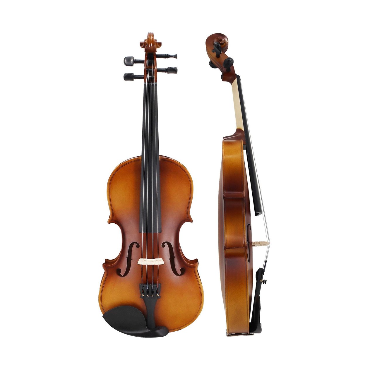 Jwin VL-800S 4/4 Çantalı Tam Boy Keman Seti - Mat Ahşap