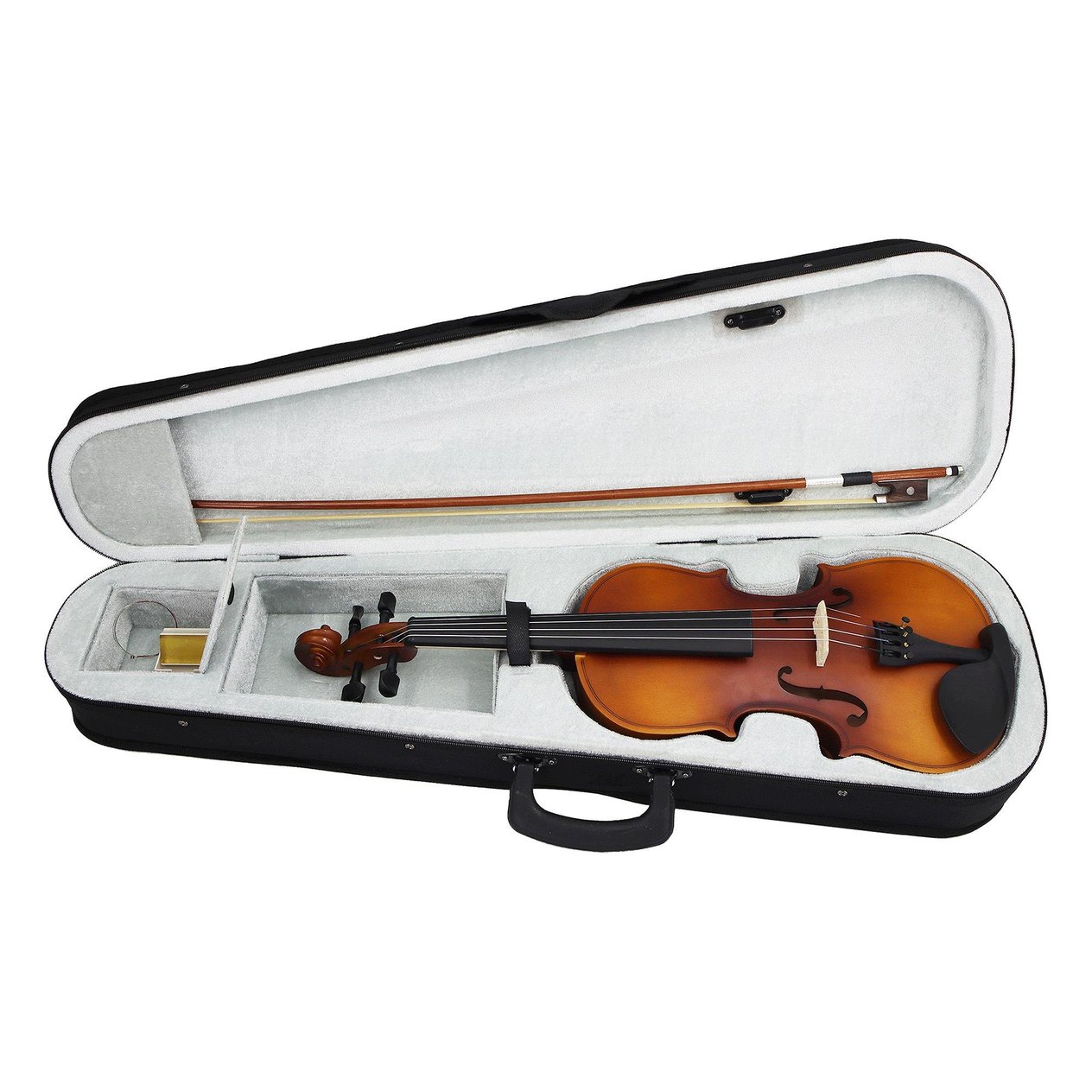 Jwin VL-800S 4/4 Çantalı Tam Boy Keman Seti - Mat Ahşap