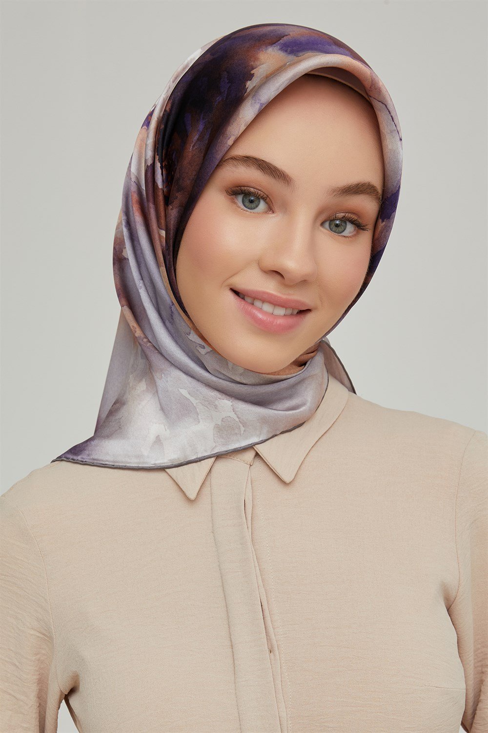 Armine İpek Eşarp 2021/2022 Sonbahar Kış - 8645D-07 - Sura