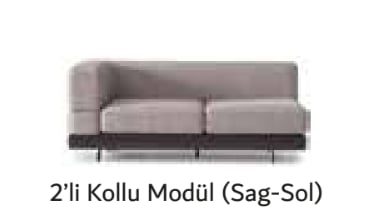 NATURA İKİLİ SOL KOLLU MODÜL