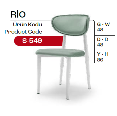 RİO SANDELYE