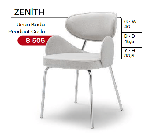 ZENİTH SANDELYE