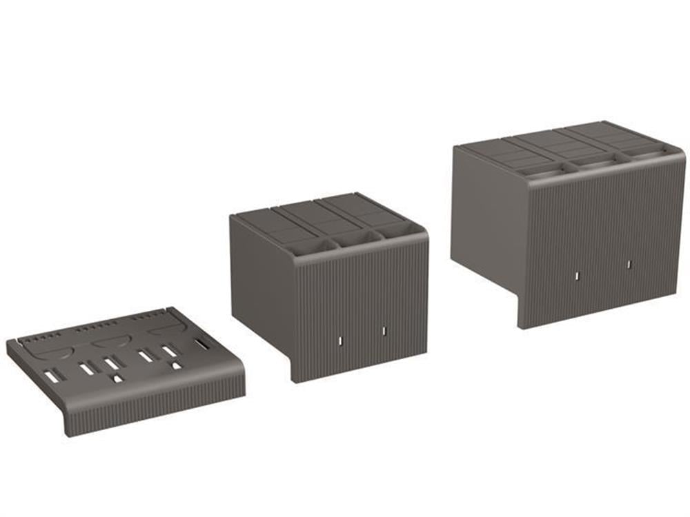 LTC XT3 4 kutup terminal kapağı alçak tip 2 adet ( TMAX )