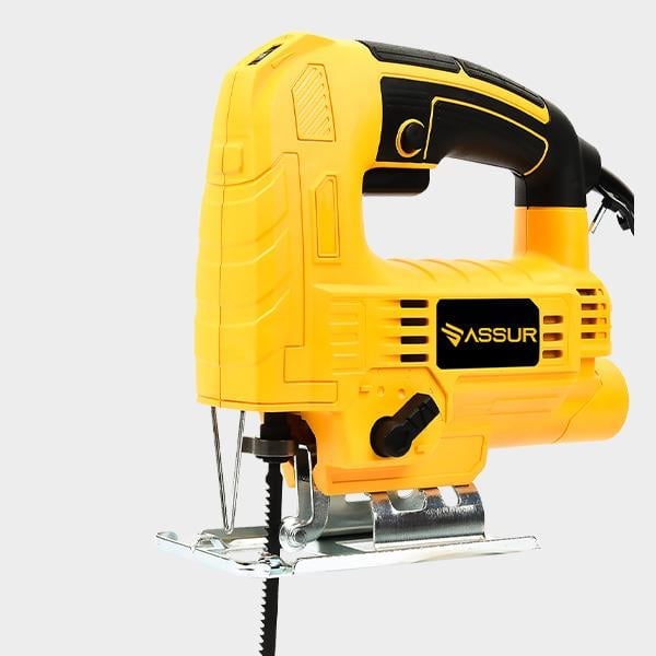 ASSUR Elektrikli Bakır Sargılı Devir Ayarlı Dekupaj Testere Sarı