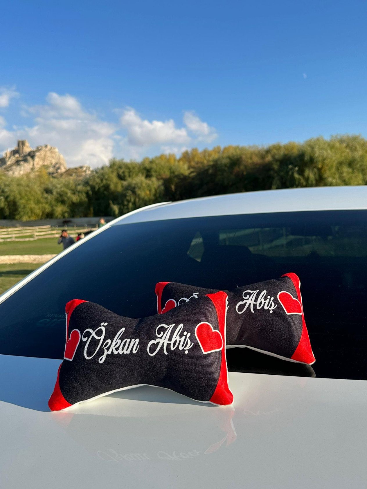 Çiftlere Özel Araç Boyun Yastığı