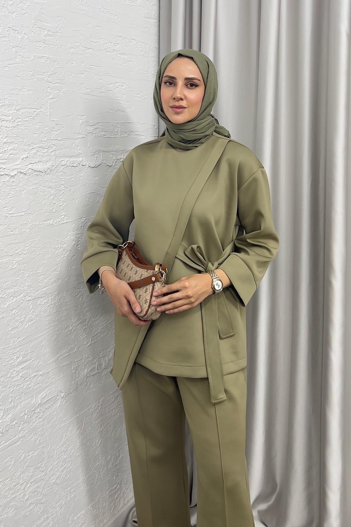TAKIMBağlamalı Scuba Takım 1052 Yağ Yeşili
