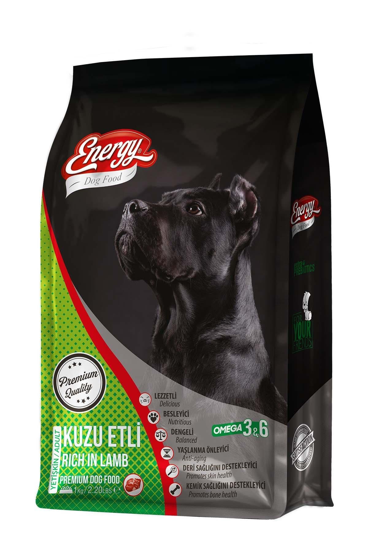 Energy Kuzu Etli Yetişkin Köpek Maması 1 Kg
