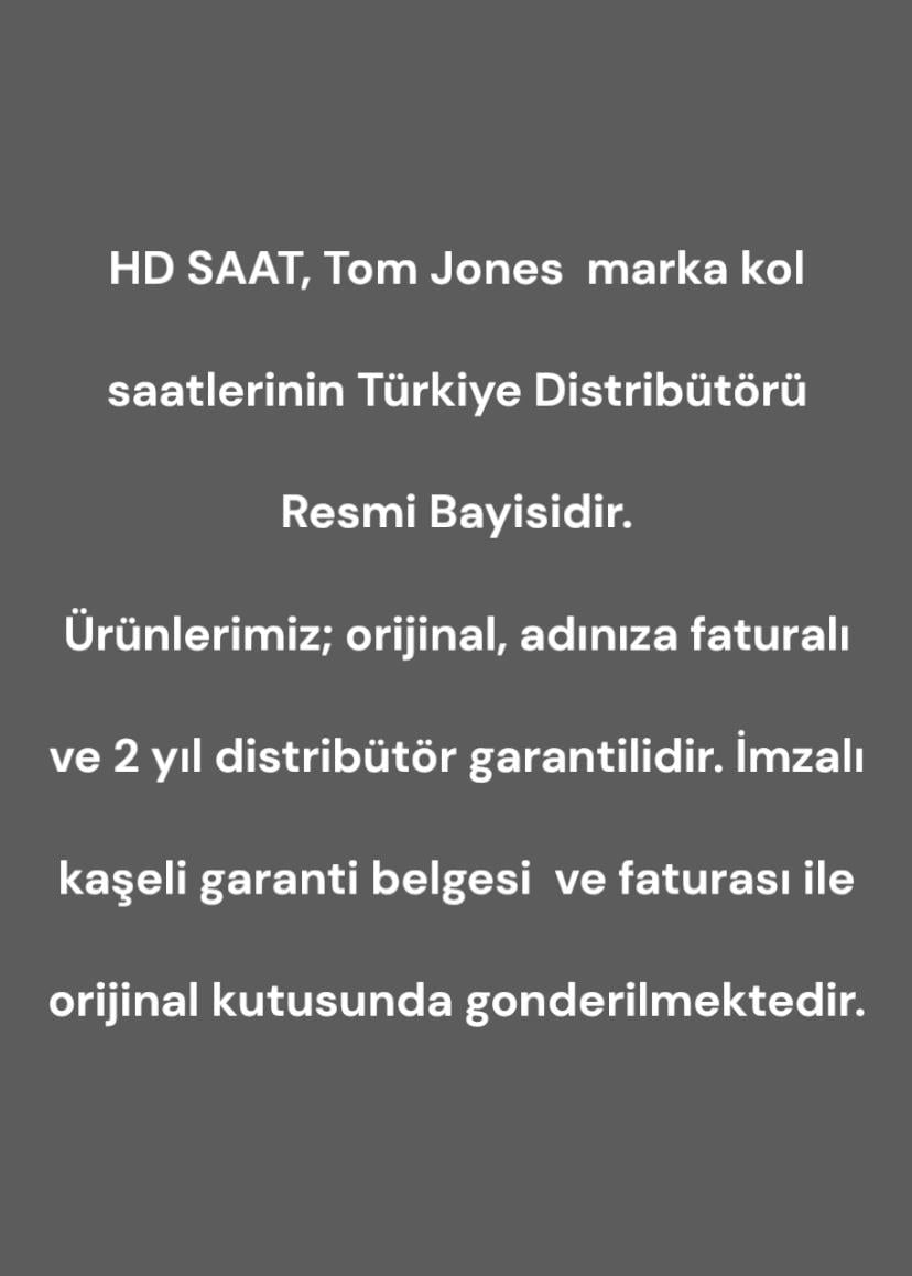 Orijinal 2 Yıl Garantili 3 Atm Su Geçirmez Çelik Kordon Erkek Kol Saati