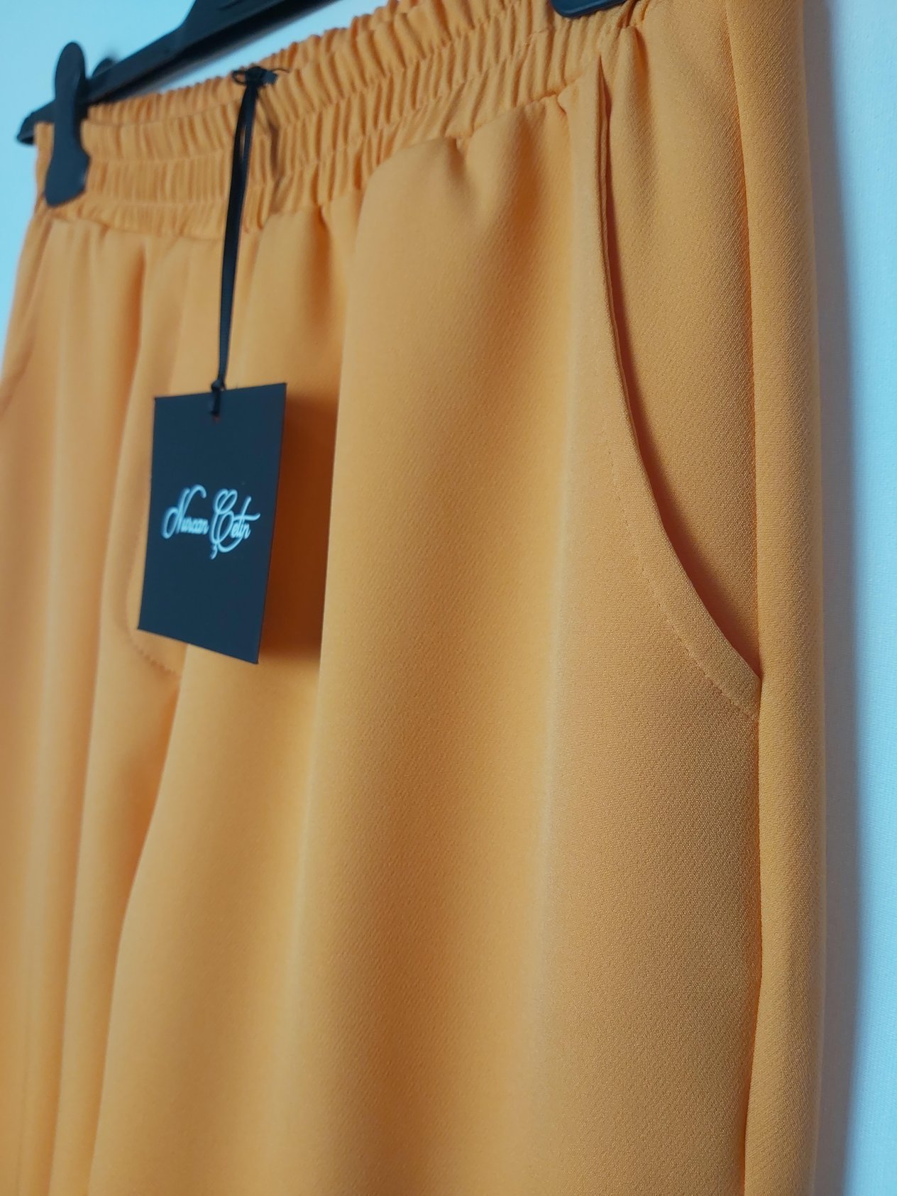 NURCAN ÇETİN DAR PAÇA PANTOLON ORANJ 23015