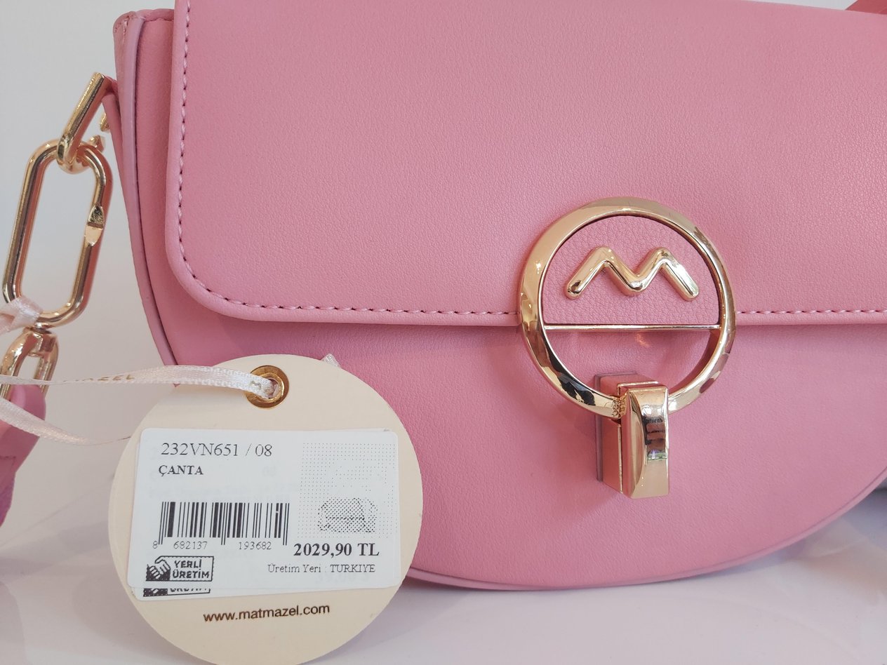 MATMAZEL OMUZ ASKILI ÇANTA PEMBE 232VN651