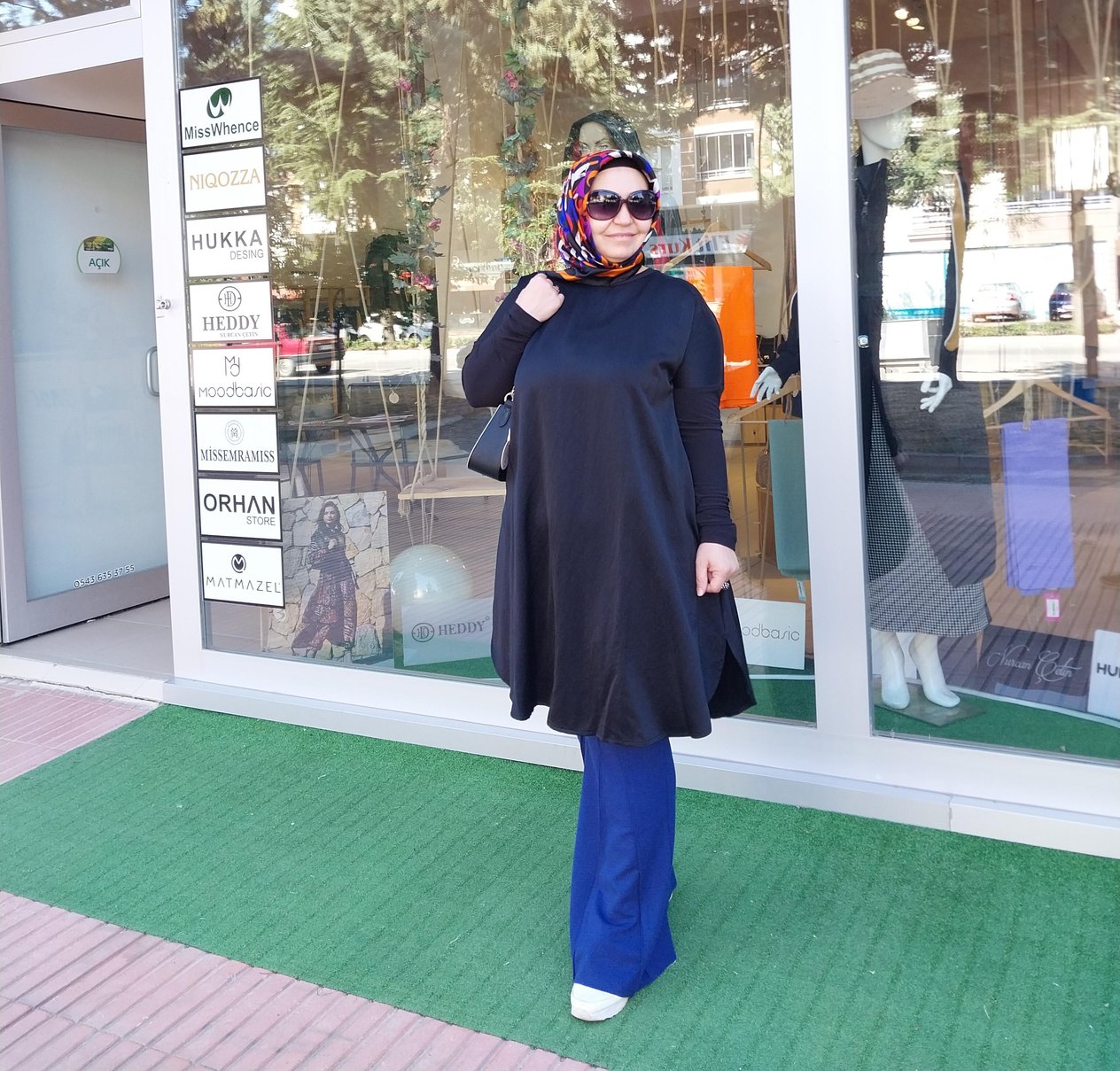 MİSSWHENCE BOYUNLUKLU TUNİK SİYAH 34030