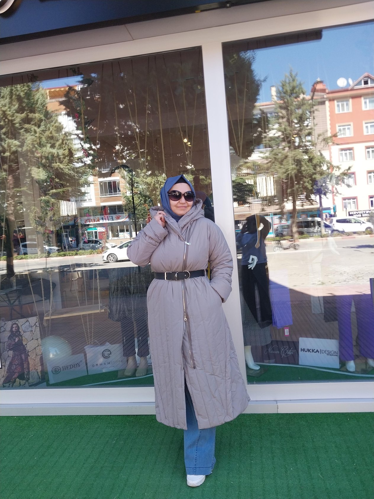 Misswhence Kemerli Şişme Pardesü Mont Taş 34525