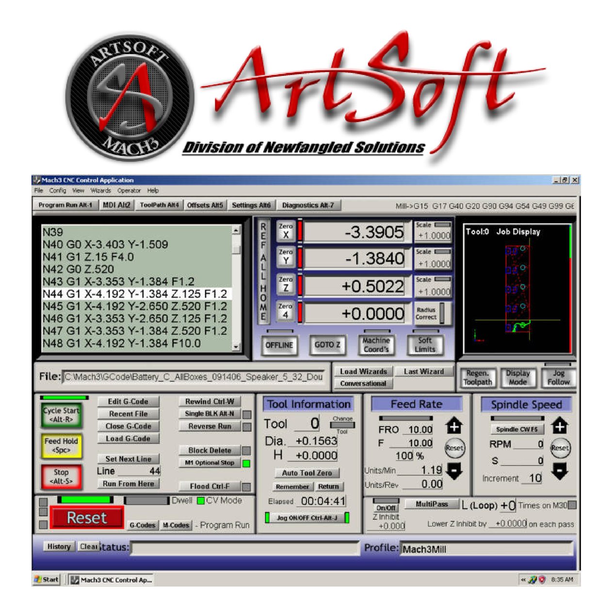 Mach3 Cnc Kontrol Programı Lisansı