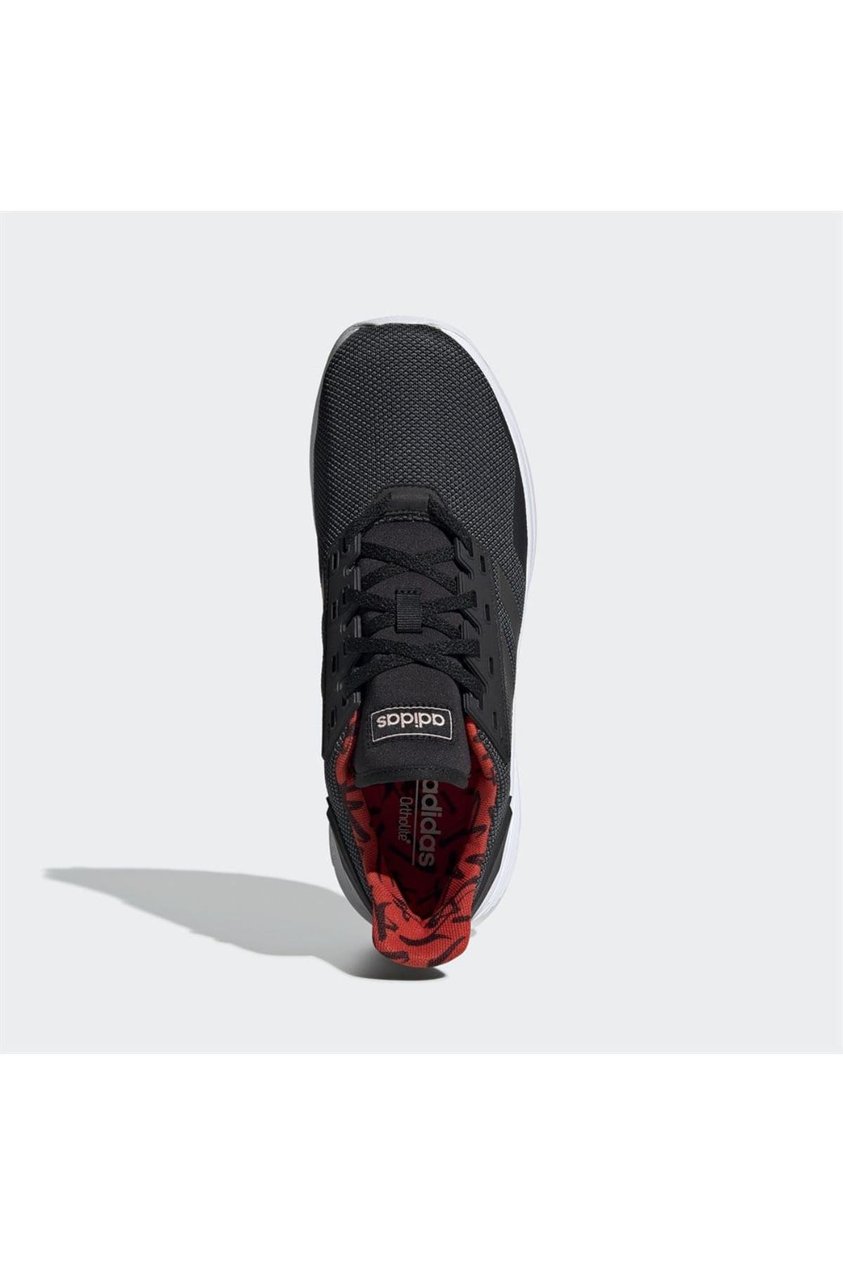 Adidas F3706 DURAMO 9  Erkek Yürüyüş Ayakkabı Siyah Beyaz