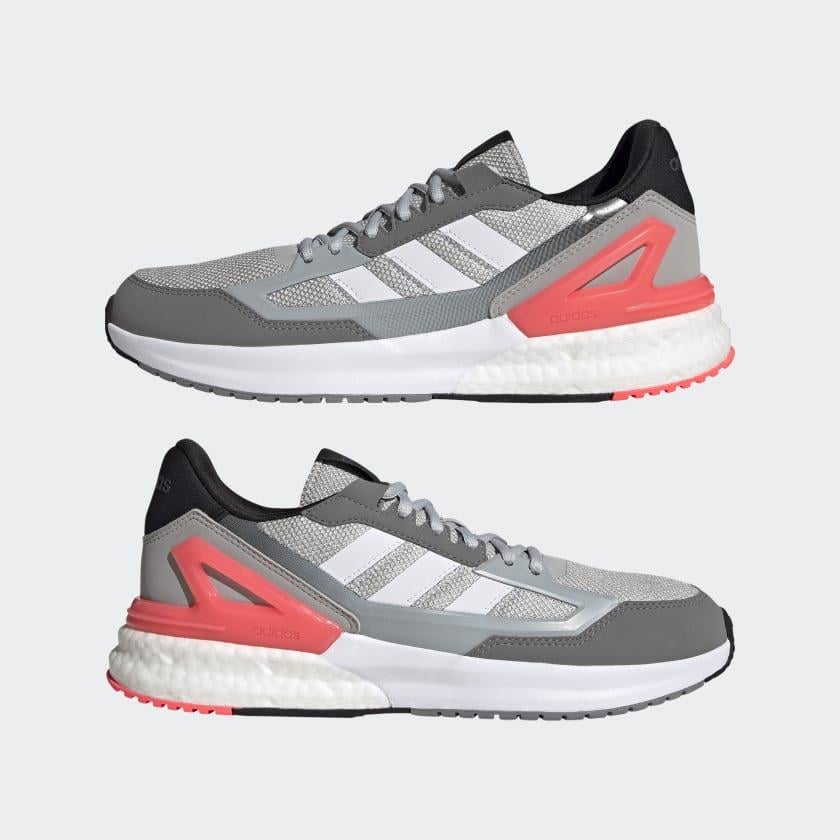 Adidas GW1106 Nebzed Super Erkek Yürüyüş Ayakkabısı Gri Turuncu