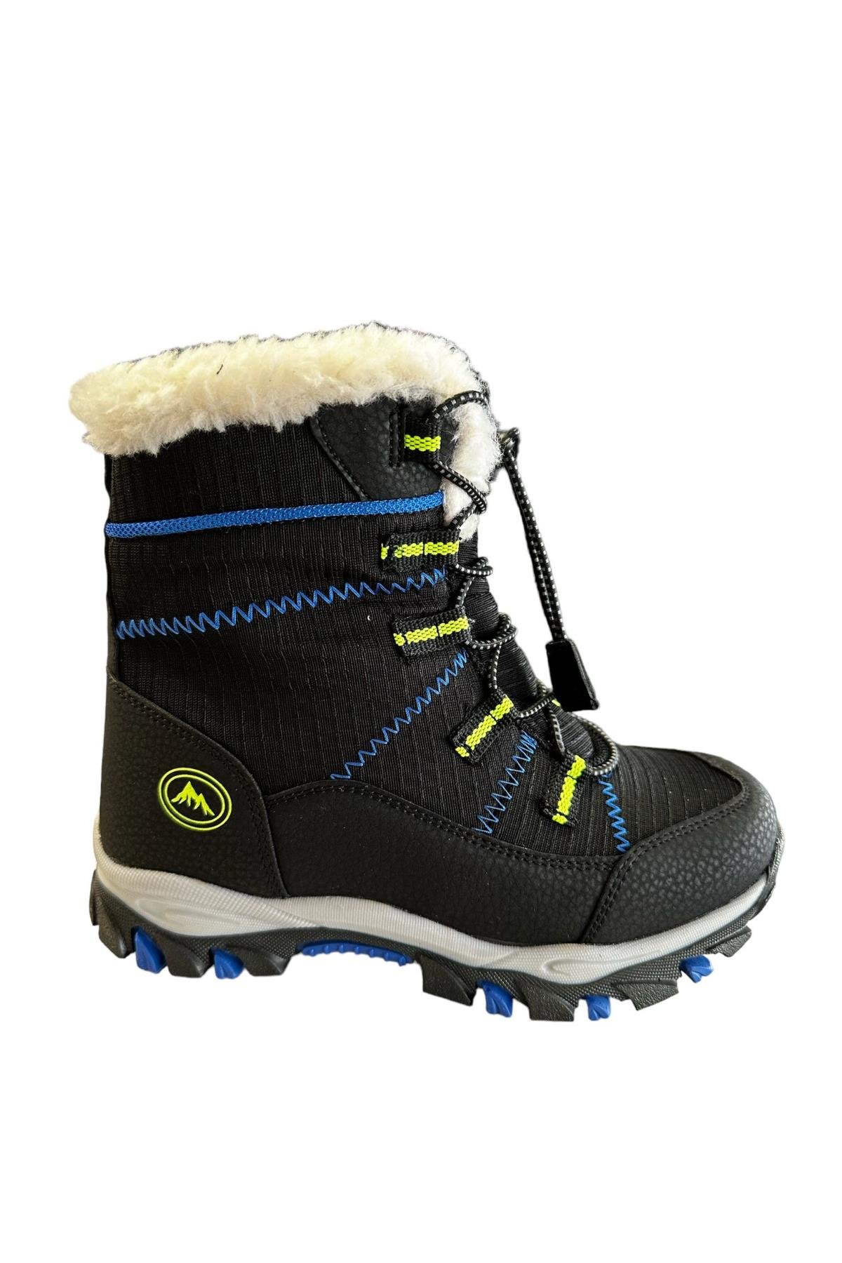 Pepino 961 FK22-961 Siyah Filet Çocuk Çizme Siyah