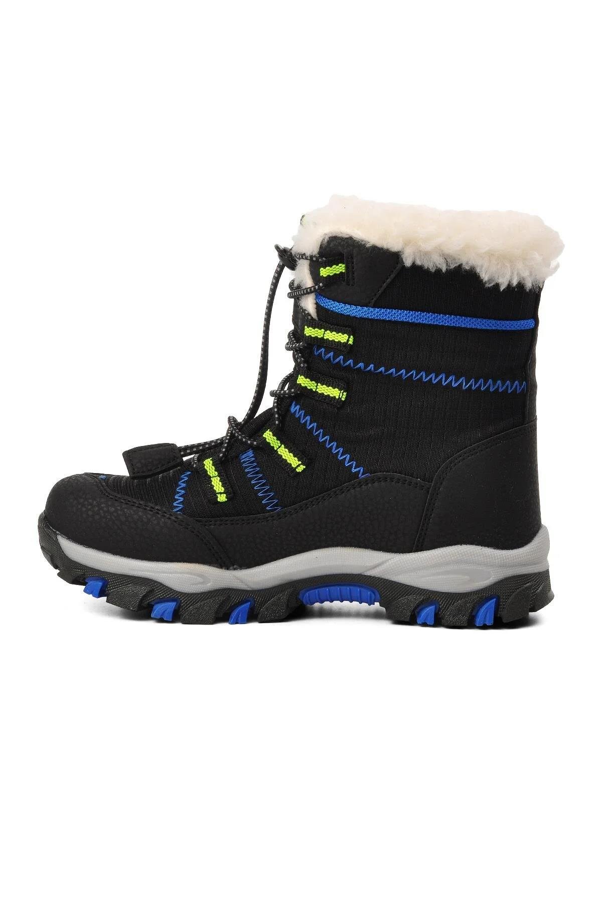 Pepino 961 FK22-961 Siyah Filet Çocuk Çizme Siyah