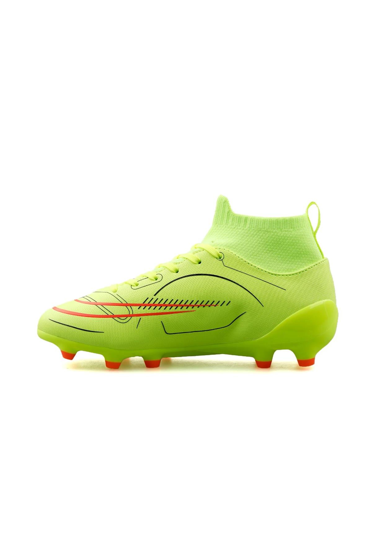 Playup GK-241-132 Garson krampon Ayakkabısı Sarı