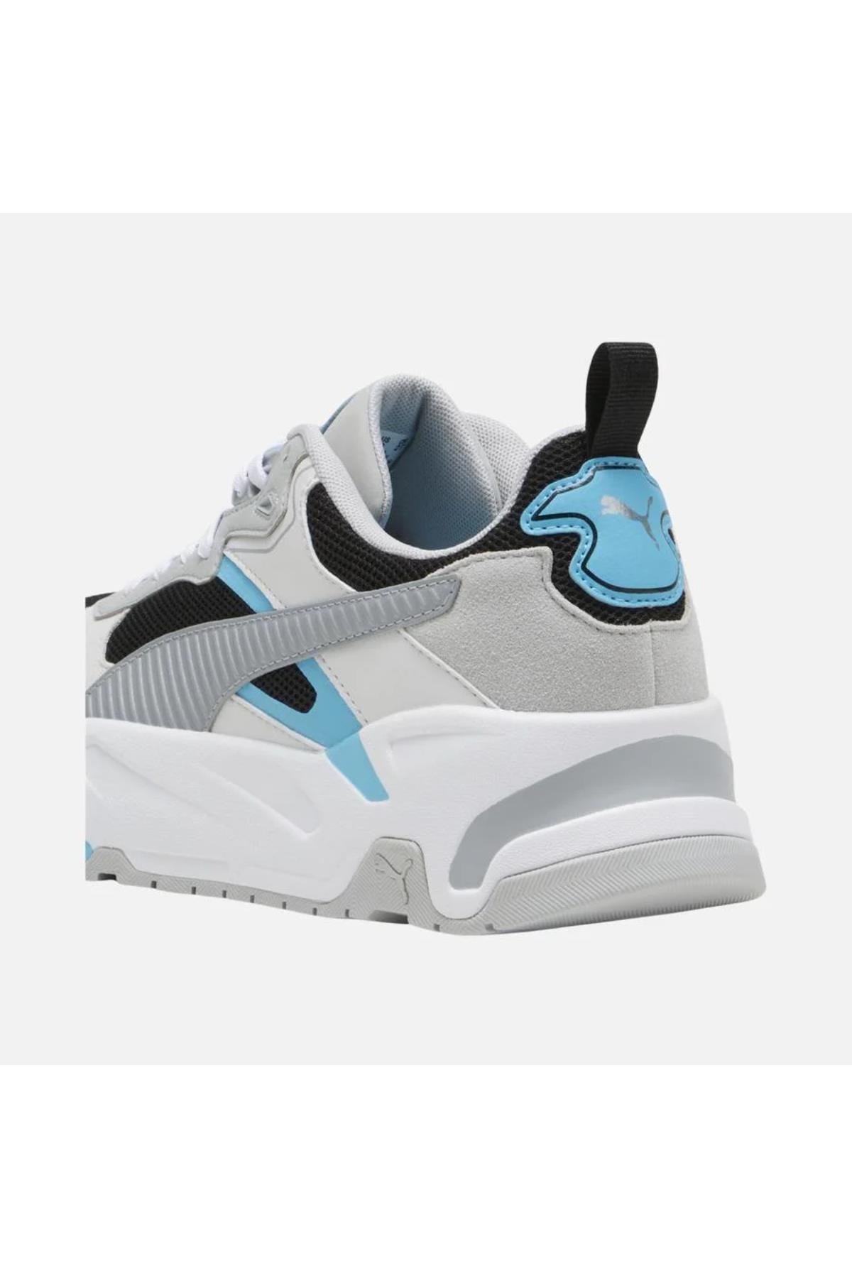 Puma 389289 21 Trinity Erkek Spor Ayakkabısı beyaz gri