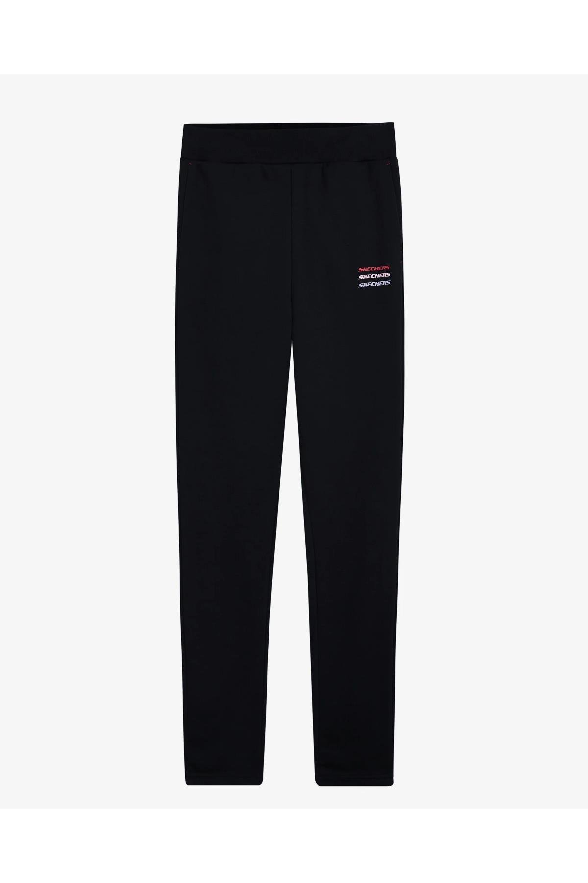 Skechers S232239-001 W Essential Slim Kadın Eşofman Altı Siyah