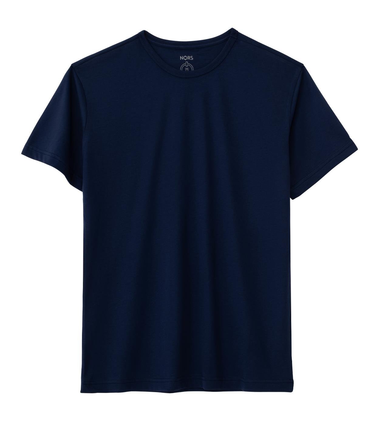 Regular Bisiklet Yaka Tshirt - Lacivert