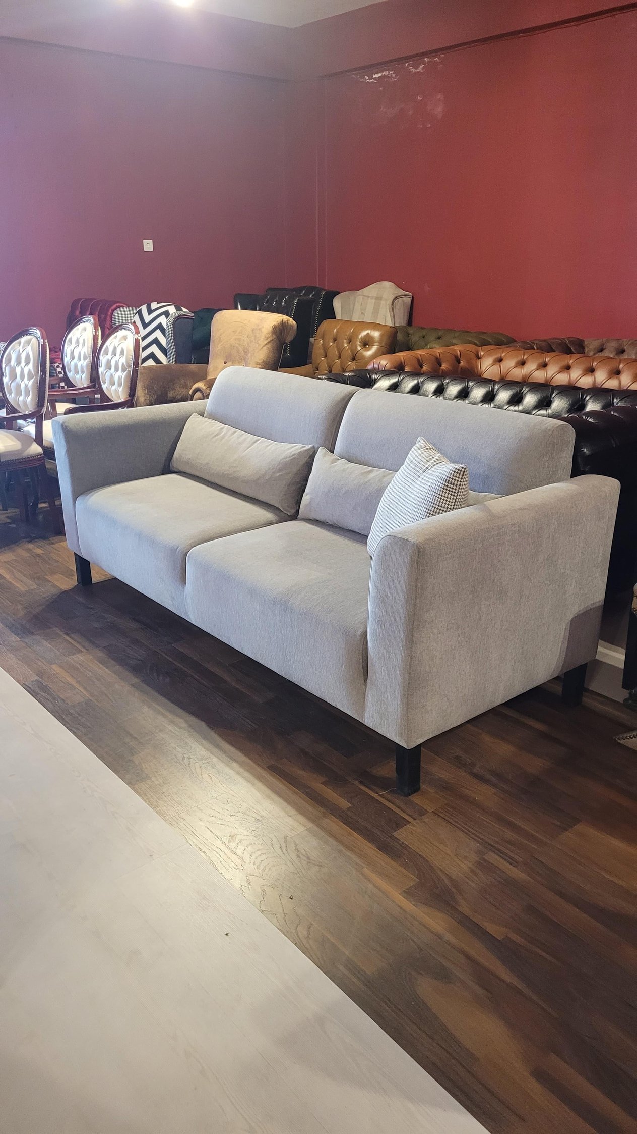 3A MOBİLYA MODERN KETEN KANEPE 