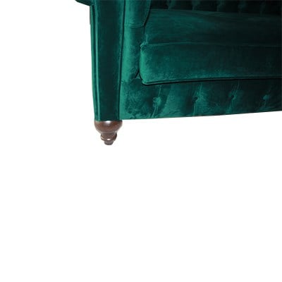 3A Mobilya Bright Green Chesterfield-Green