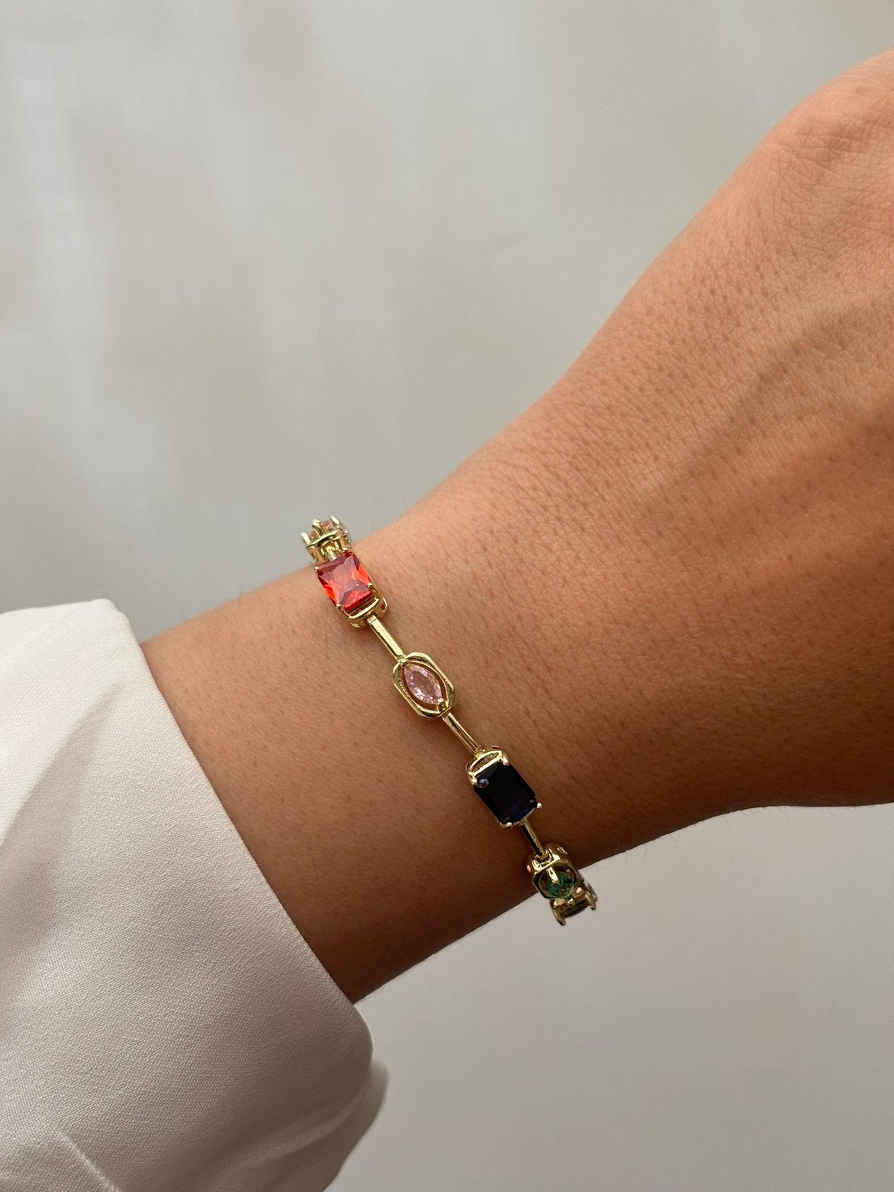 14K Yedi Element Bileklik