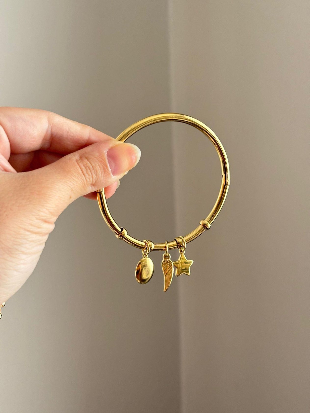 Deniz Kızı Charm Gold Bileklik