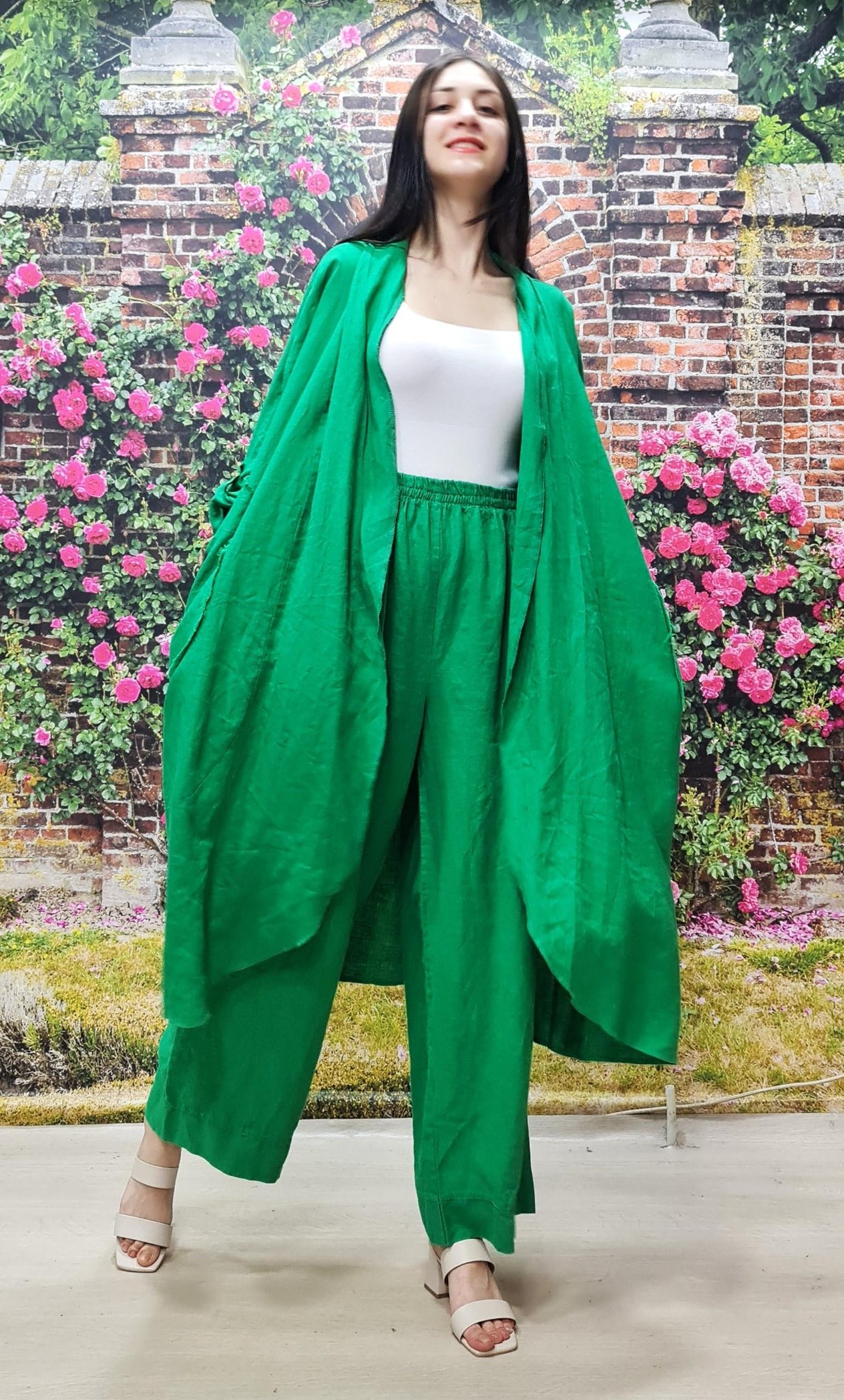 İtalyan Keten Kap - BENETTON
