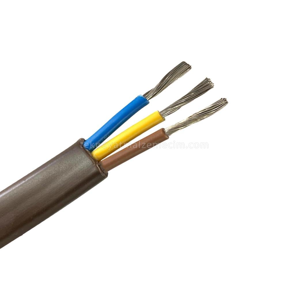 Tesisat Kablosu 3x2,5mm Yassı Marin Kablo