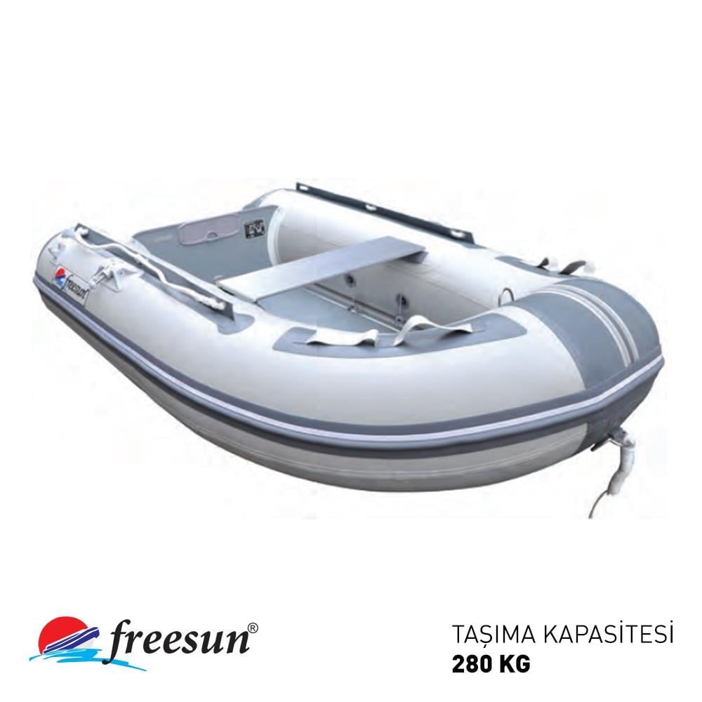 Freesun RY-BD 220 Şişme Tabanlı Bot 280 Kg Taşıma Kapasitesi - Beyaz