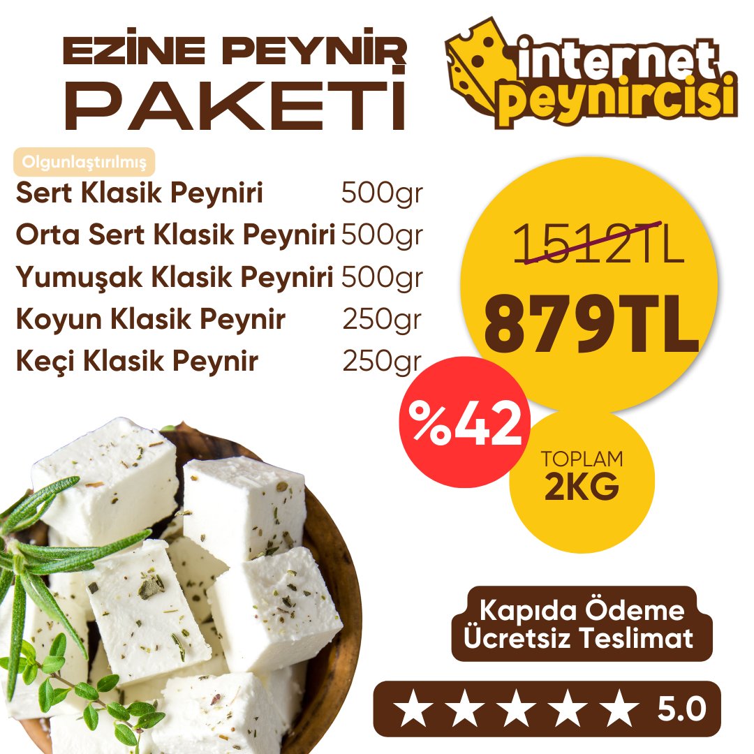 Ezine Peynir Paketi