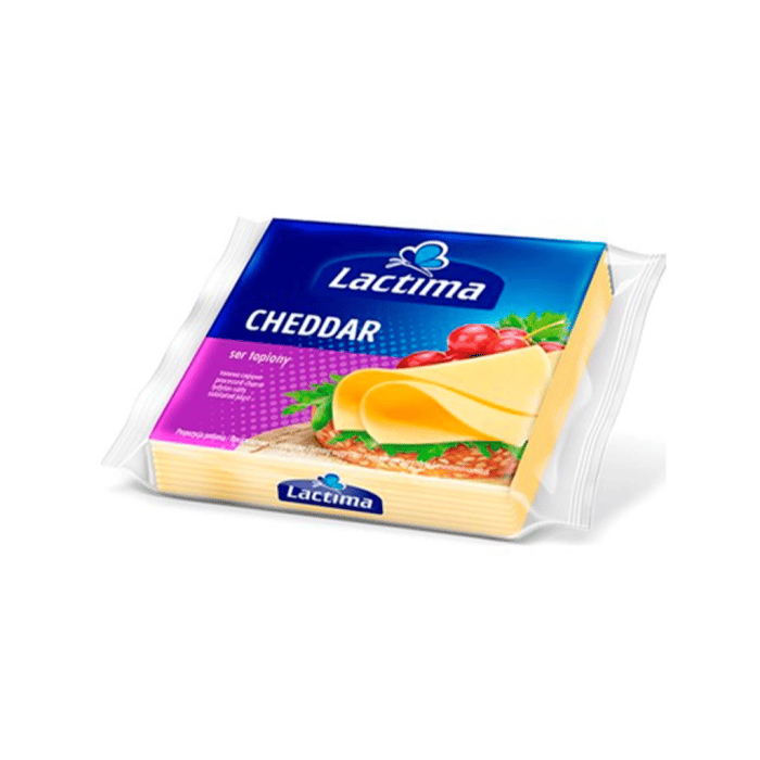 Lactima İthal Dilimli Cheddar Peyniri 130 gr