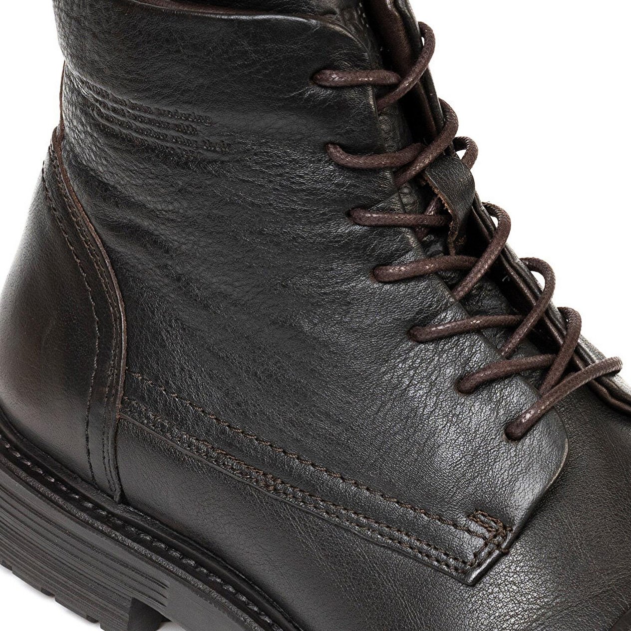 Greyder 16180 Erkek Kahve Hakiki Deri Casual Bot 