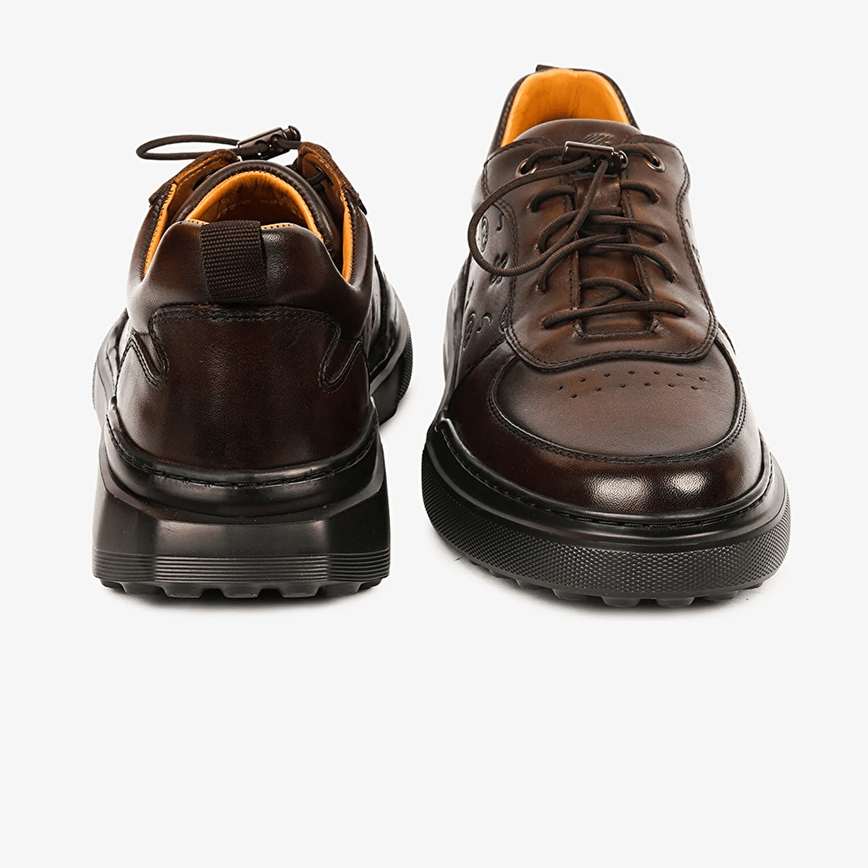 Greyder 17740 Erkek Kahverengi Hakik Deri Sneaker Ayakkabı