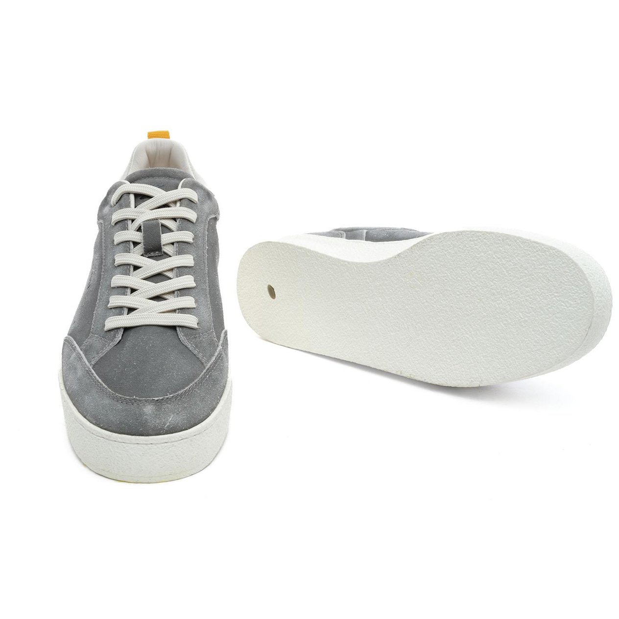 Greyder 18520 Gri Hakiki Deri Erkek Sneaker Ayakkabı 